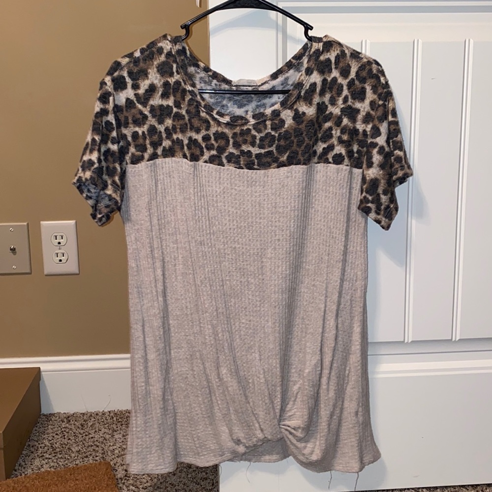 Leopard print shirt